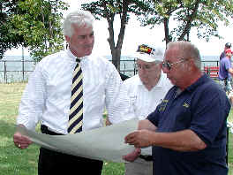 US Congressman Jack Quinn & Lighthouse Keeper Dick Lawson